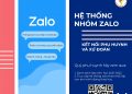 Danh sách các chi đoàn và nhóm Zalo năm học 2021-2022
