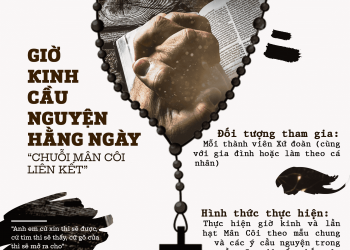 Giờ kinh cầu nguyện hằng ngày – Thực hiện “Chuỗi Mân Côi liên kết”