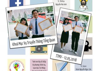 Chúc mừng các anh chị hoàn thành Khoá mục vụ Truyền Thông tổng quan của BMVTT TGP Sài Gòn