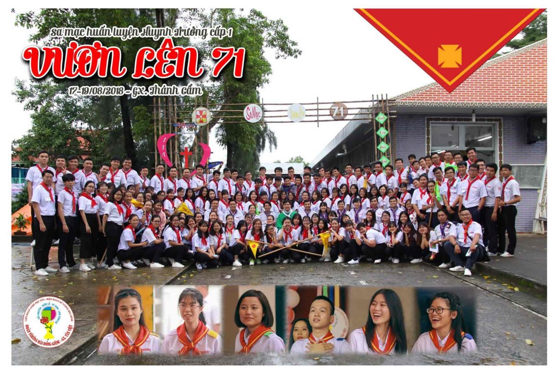 Chúc mừng HT-GLV hoàn thành Sa mạc huấn luyện Huynh Trưởng cấp 1 – Horeb 71