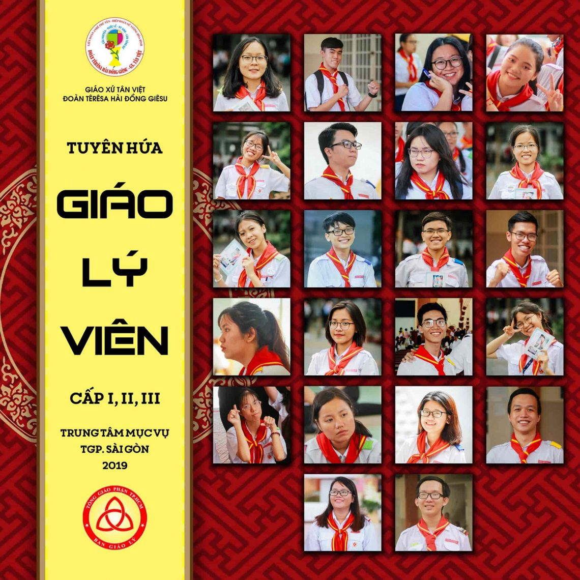 Chúc mừng các anh chị tốt nghiệp Giáo Lý Viên cấp 1-2-3 năm 2019