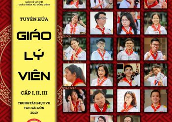 Chúc mừng các anh chị tốt nghiệp Giáo Lý Viên cấp 1-2-3 năm 2019