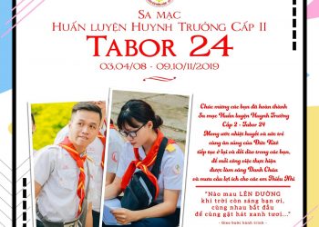 Chúc mừng HT-GLV hoàn thành Sa mạc huấn luyện Huynh Trưởng cấp 2 – Tabor 24