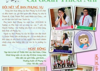 Lễ kính Thánh nữ Cêcilia (22.11.2019) – Bổn mạng Ban Phụng Vụ & Ca đoàn Thiếu Nhi