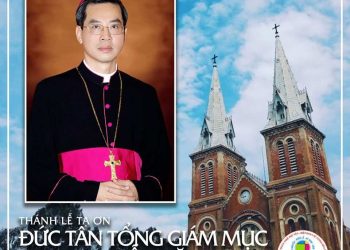 Đức Tân TGM Giuse Nguyễn Năng nhận giáo phận Sài Gòn và cử hành Thánh lễ tạ ơn