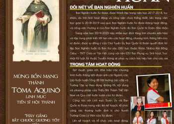 Lễ kính Thánh Tôma Aquinô (28.01.2020) – Bổn mạng Ban Nghiên Huấn