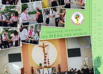 Thực hiện biện pháp phòng chống dịch Covid-19 trong Thánh Lễ thiếu nhi