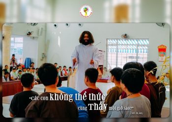 Các con không thể thức với Thầy một giờ sao?