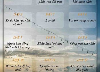 Nhớ những ngày sa mạc