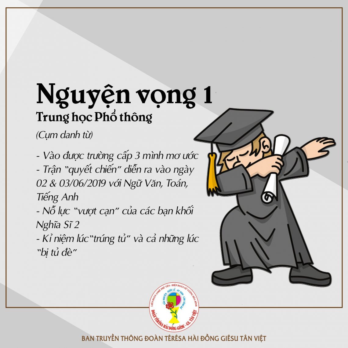 Nguyện vọng 1 – Trung học phổ thông