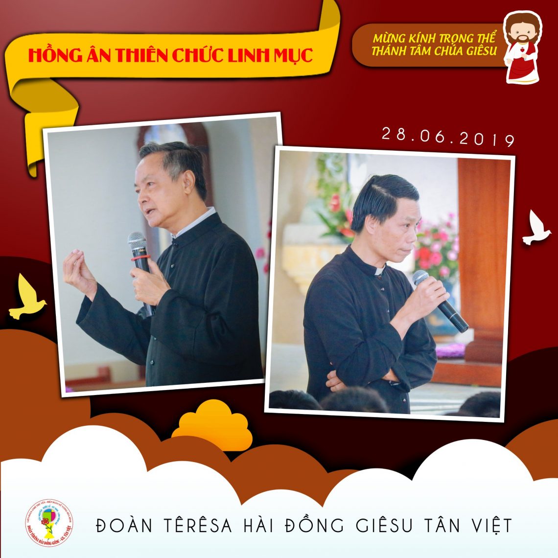 Hồng ân thiên chức linh mục – Mừng kính trọng thể Thánh Tâm Chúa Giêsu