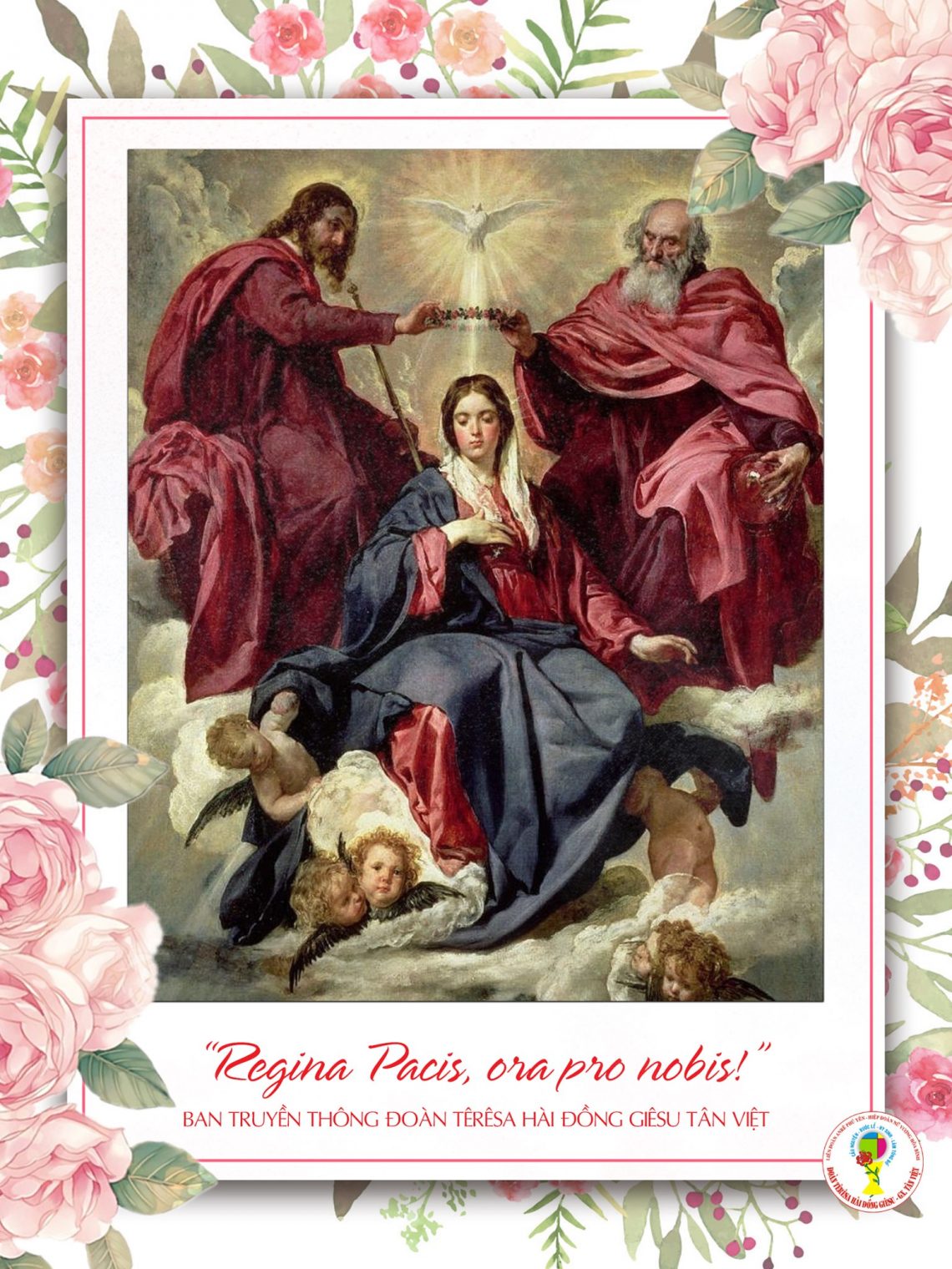 Kính nhớ lễ Đức Maria Trinh Nữ Vương – Bổn mạng Hiệp đoàn Nữ Vương Hoà Bình – Giáo hạt Tân Sơn Nhì