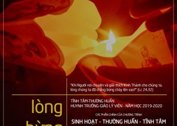 Tĩnh tâm – thường huấn Huynh Trưởng Giáo Lý Viên Năm học 2019 -2020