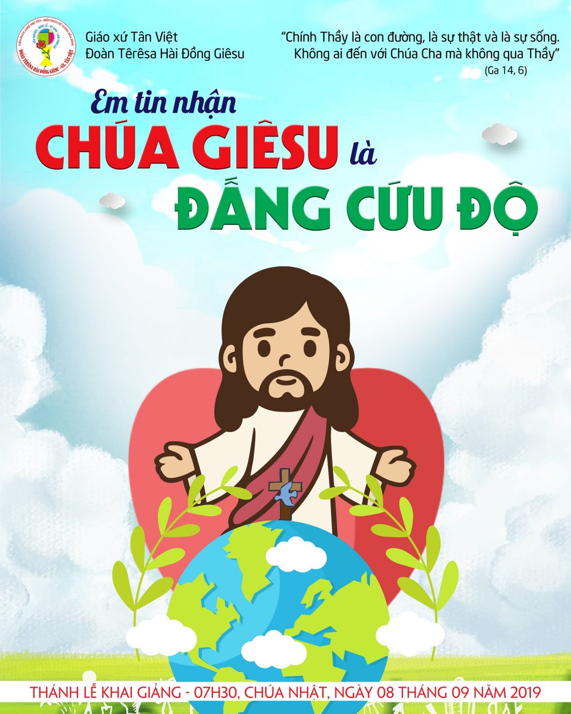 Bước theo Thầy, đừng sợ, vì Thầy là đường, là sự thật, và là sự sống