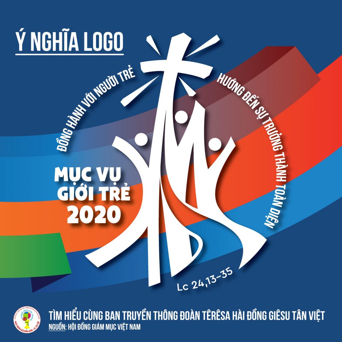 Tìm hiểu ý nghĩa logo: Mục vụ giới trẻ 2020
