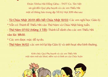 Lịch nghỉ tết – Xuân Kỷ Hợi 2019