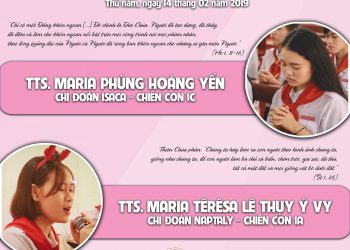 Trưởng tập sự thi thực hành – Tổ chức buổi gặp gỡ giáo lý (Thứ năm, 14/02)