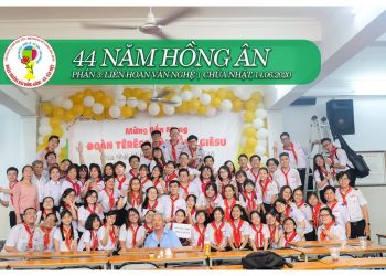 Chụp hình lưu niệm & Liên hoan mừng Bổn mạng xứ đoàn – kỉ niệm 44 năm tái thành lập
