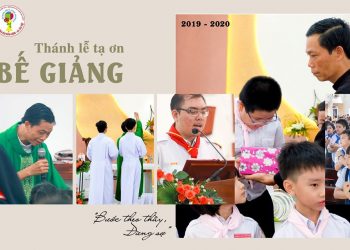 Thánh lễ tạ ơn bế giảng năm học giáo lý 2019-2020