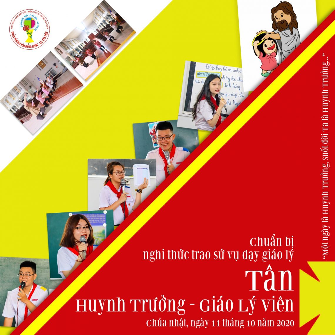 Chúc mừng Tân Huynh Trưởng – Giáo Lý Viên xứ đoàn năm 2020