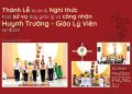 Thánh Lễ tạ ơn & Nghi thức trao sứ vụ dạy giáo lý và công nhận HT-GLV xứ đoàn năm 2020