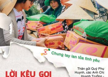 Lời kêu gọi đóng góp ủng hộ đồng bào miền Trung