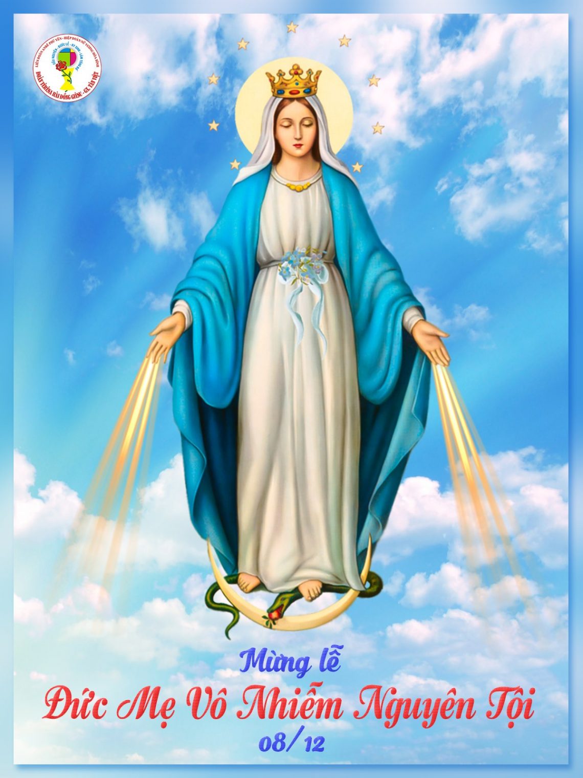 Mừng lễ Đức Mẹ Vô Nhiễm Nguyên Tội (08/12)