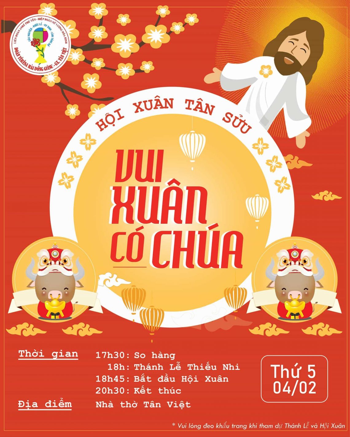 Hội Xuân Tân Sửu 2021 “VUI XUÂN CÓ CHÚA”