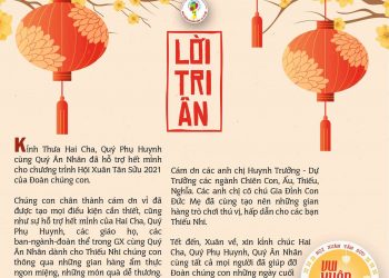 Lời tri ân – Xuân Tân Sửu 2021