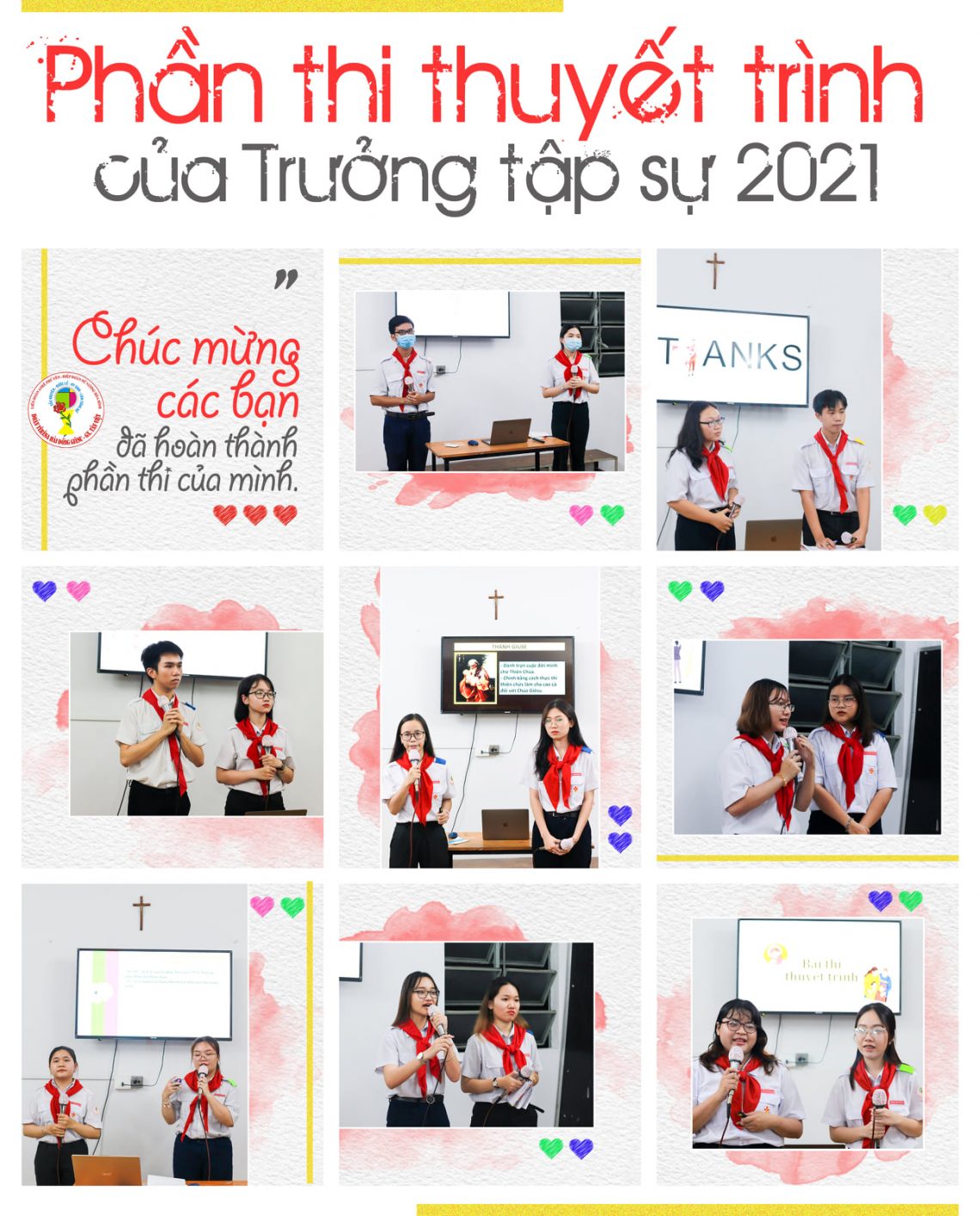 Trưởng tập sự thi thuyết trình cuối khoá 2021