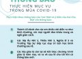 Thông báo về sinh hoạt mục vụ trong tình hình dịch bệnh ngày 8-5-2021