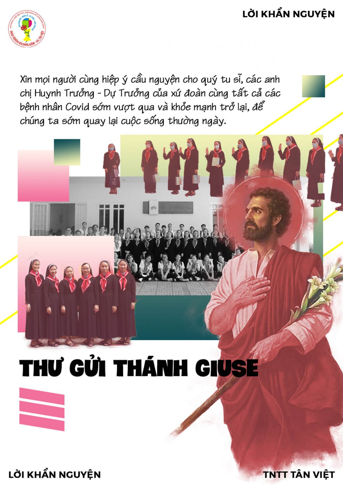 Thư gửi Thánh Giuse – “Cầu nguyện cho Giáo xứ và Xứ đoàn”