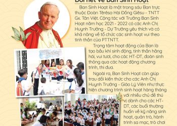 Lễ kính Thánh Giáo Hoàng Gioan Phao lô II – Bổn mạng Ban Sinh Hoạt (22.10.2021)