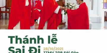 Thánh Lễ Sai Đi – Thuyên chuyển và bổ nhiệm linh mục TGP Sài Gòn 28.10.2021