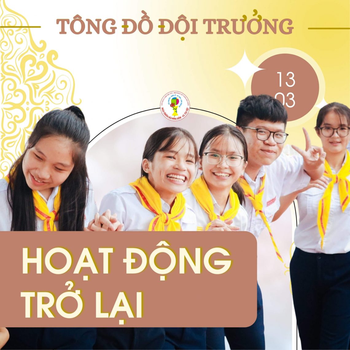 Tông đồ Đội trưởng sinh hoạt trở lại từ Chúa Nhật 13/3/2022